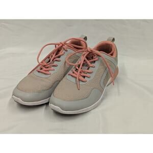 Vionic Womens Sz 10 M Grey JoJo Ombre Lace-Up Sneakers Comfort Tennis Shoes